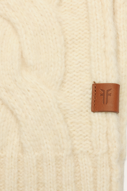 Frye Best Seller | Birch Wide Cable Scarf