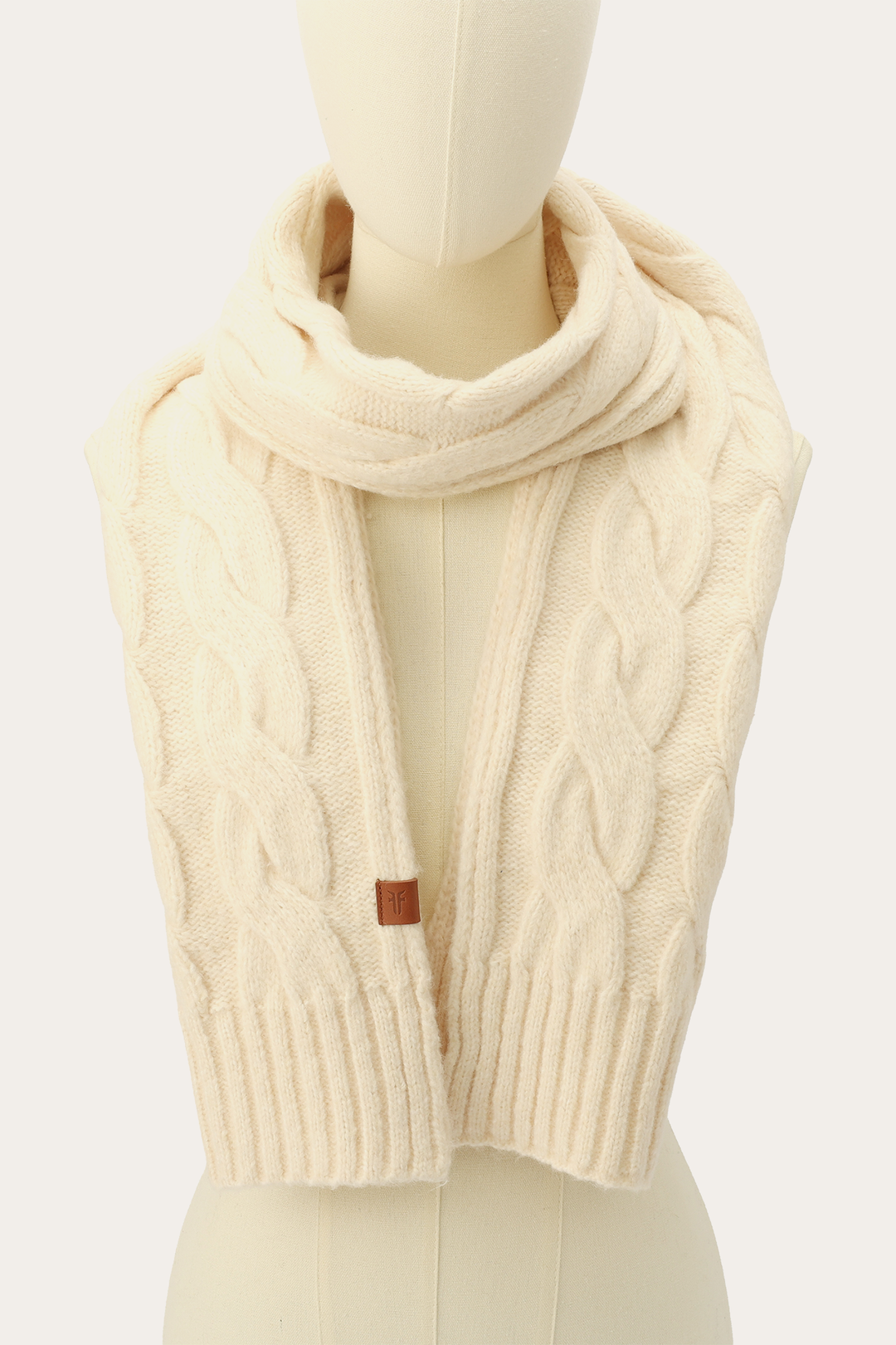 Frye Best Seller | Birch Wide Cable Scarf