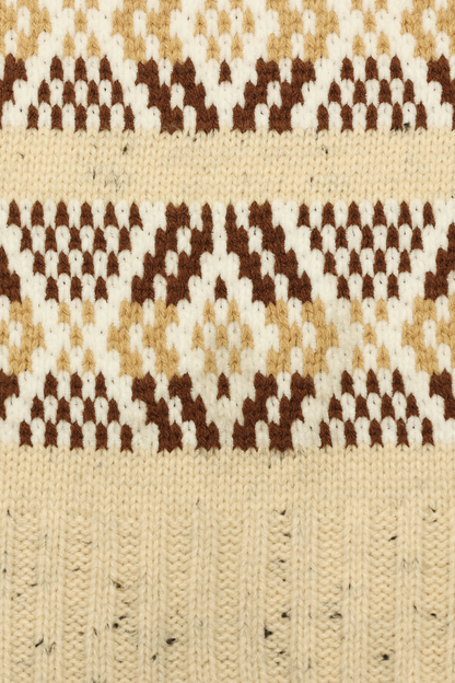 Frye Top Pick | Birch Tweed Fair Isle Scarf