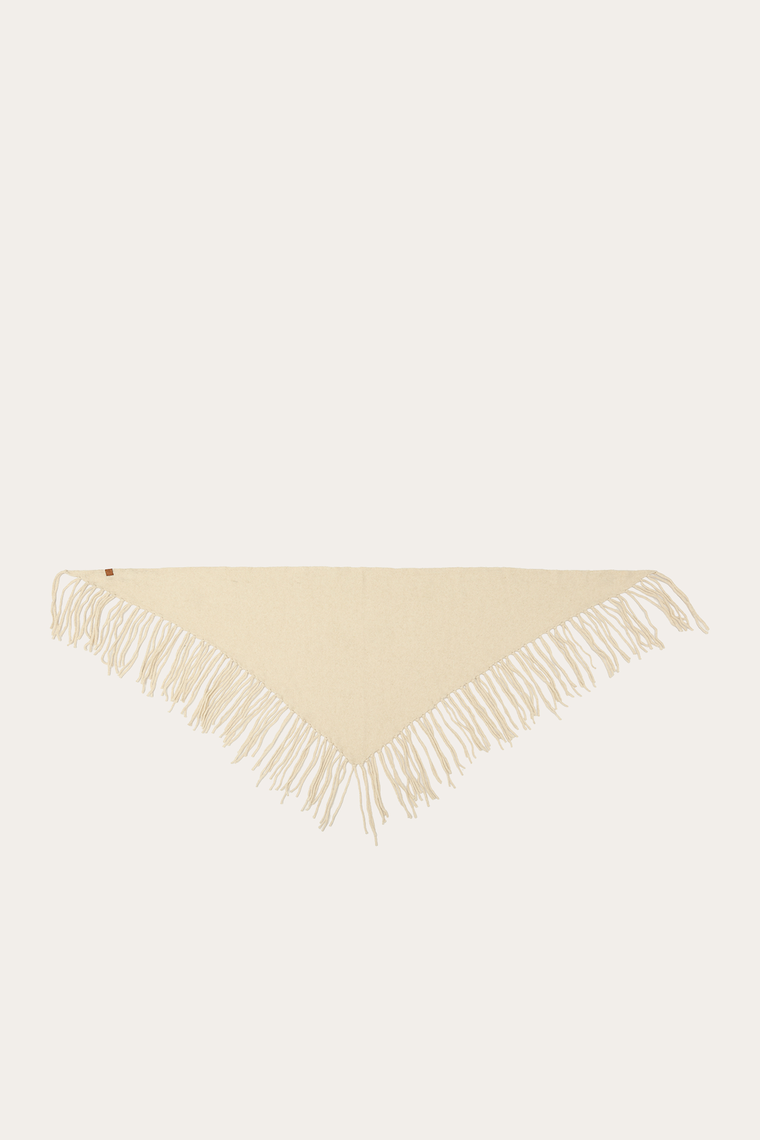 Frye Deals | Birch Long Fringe Triangle Scarf