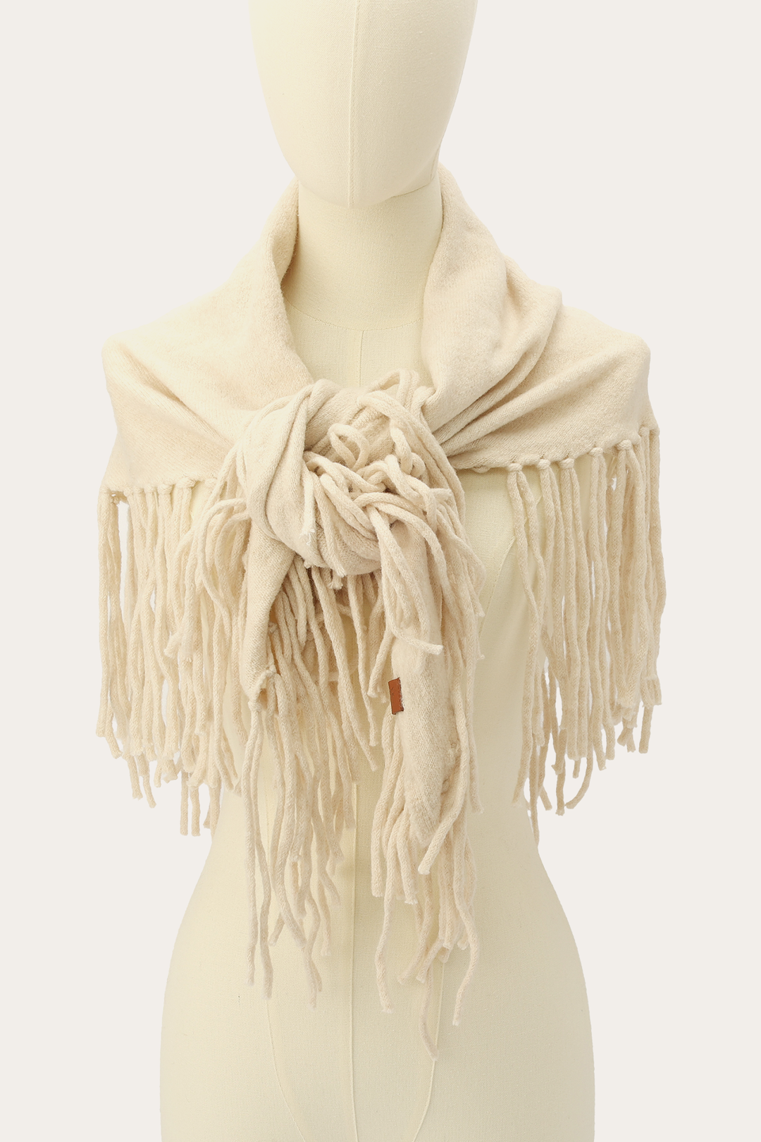 Frye Deals | Birch Long Fringe Triangle Scarf