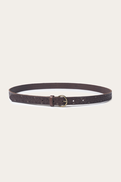Frye Quality | Tan 20mm Tooling & Stud Belt