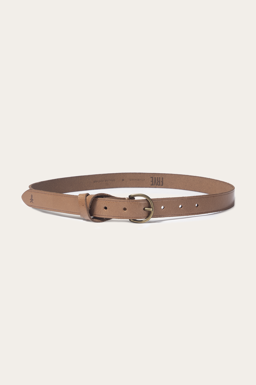 Frye Special Offer | Light Bronze 25mm Belt