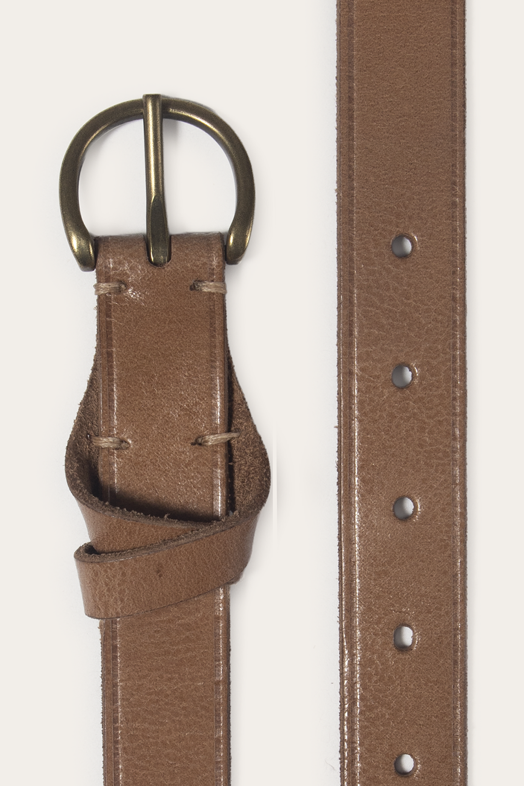 Frye Special Offer | Light Bronze 25mm Belt