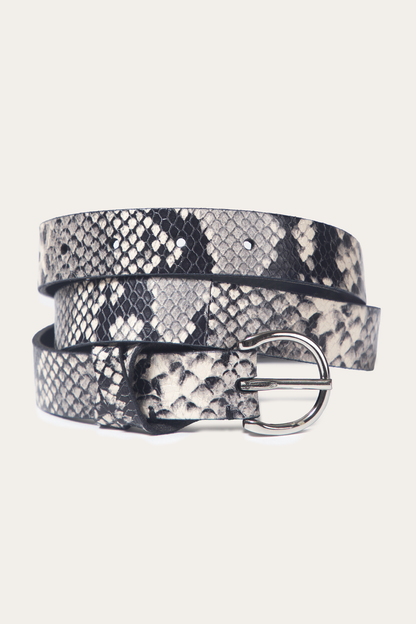 Frye Quality | Roccia 25mm Snake Belt