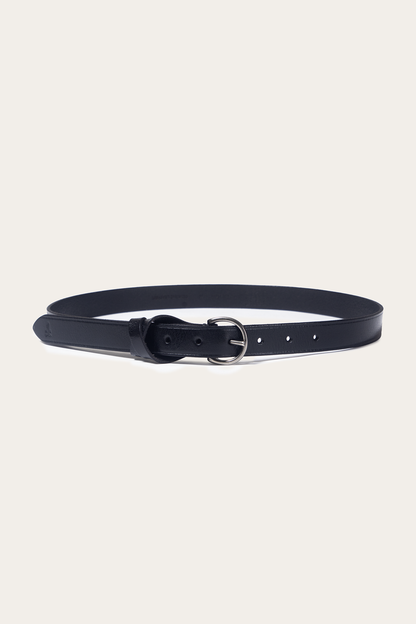 Frye Latest | Black 25mm Belt
