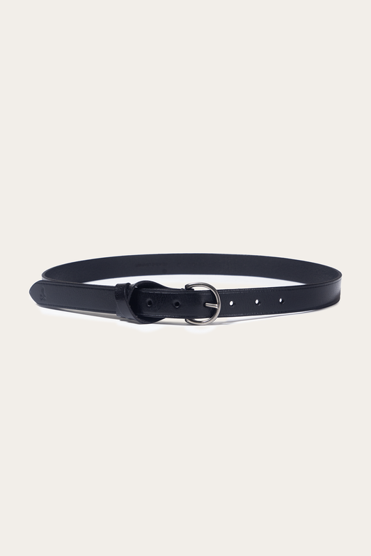Frye Latest | Black 25mm Belt