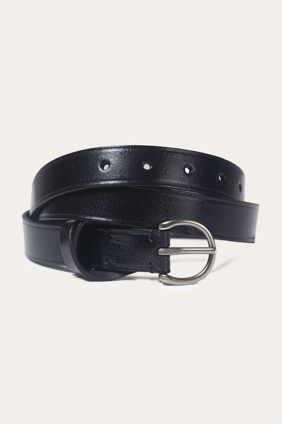Frye Latest | Black 25mm Belt