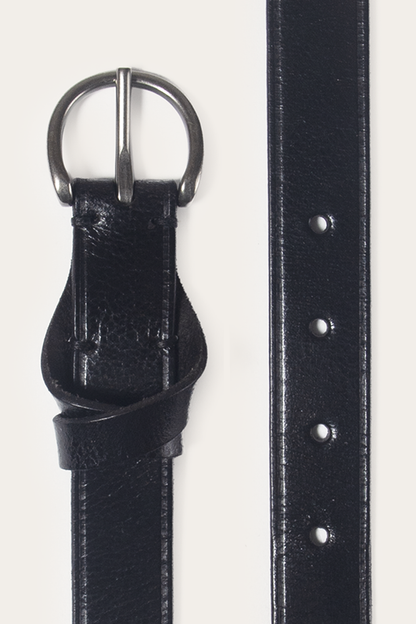 Frye Latest | Black 25mm Belt