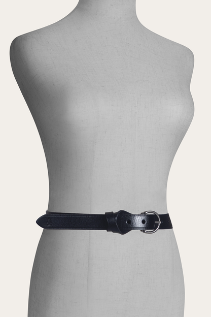Frye Latest | Black 25mm Belt