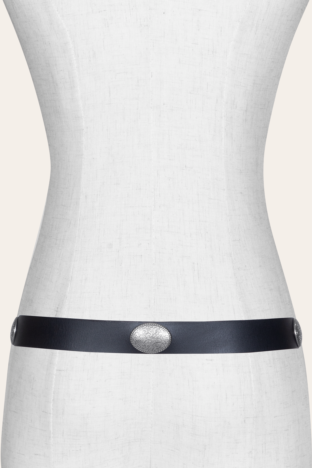 Frye Popular | Women’s Black 30mm Concho Belt