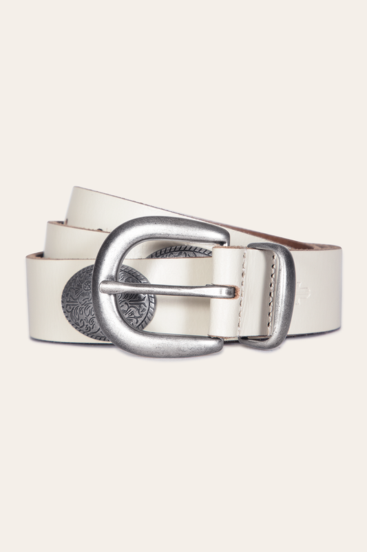 Frye Great Value | Women’s Oat 30mm Concho Belt
