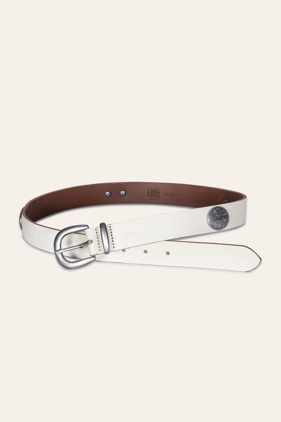Frye Great Value | Women’s Oat 30mm Concho Belt