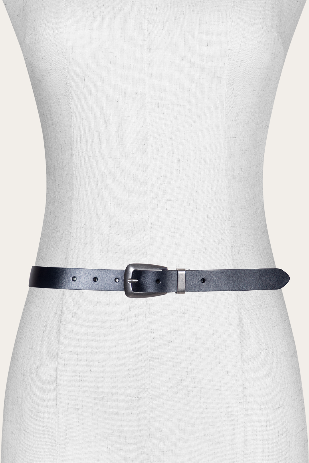 Frye Popular | Women’s Black 25mm Belt With Metal Loop