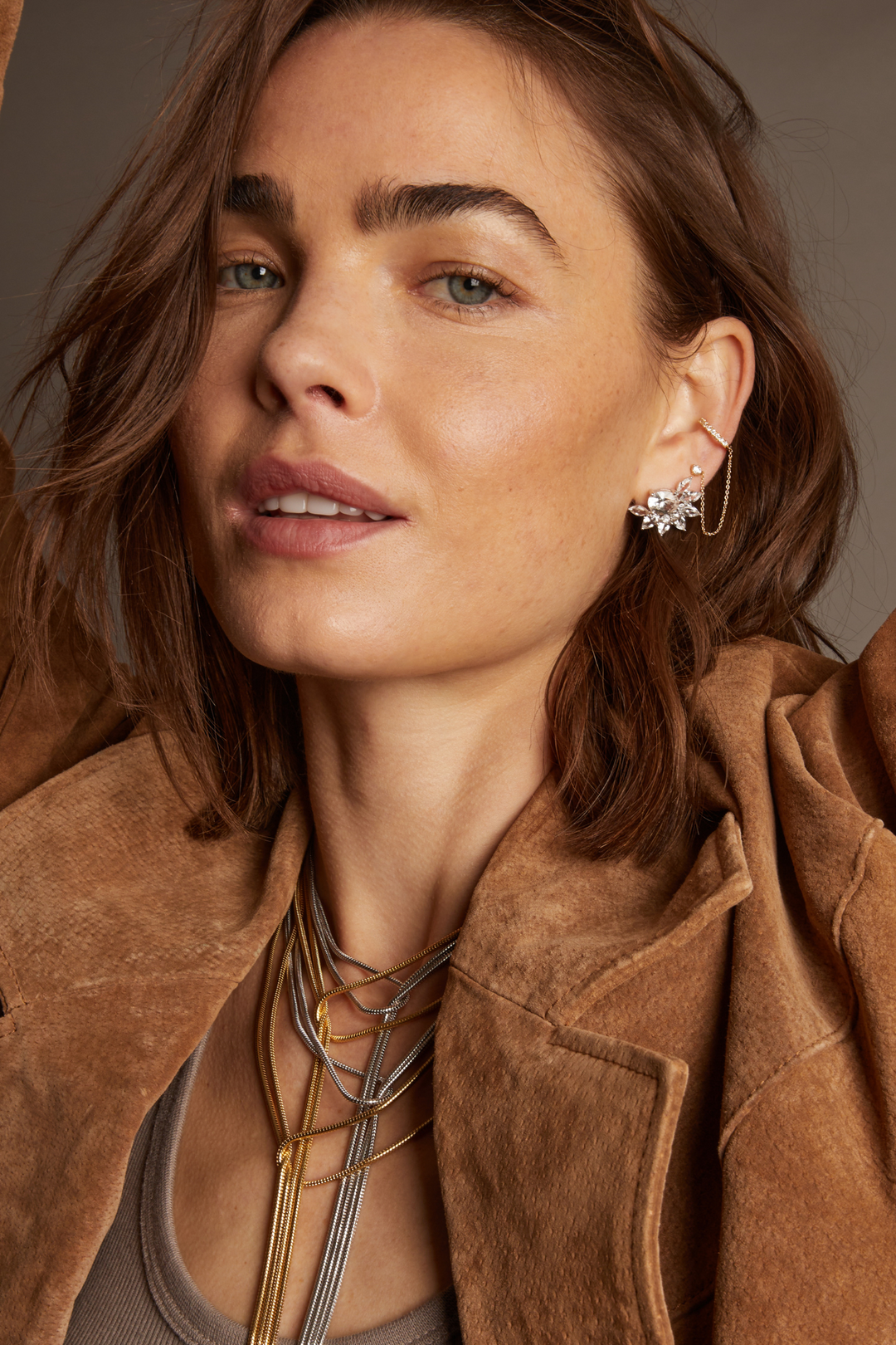Frye Trusted | Women’s Marquise Fringe Earrings | Aurate x The Frye Company