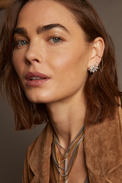 Frye Customer Favorite | Women’s Marquise Fringe Earrings | Aurate x The Frye Company