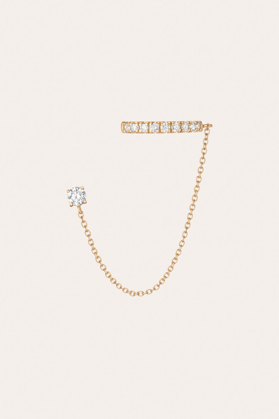 Frye Best Price | Women’s Lab Grown Diamond Stud and Ear Cuff | Aurate x The Frye Company
