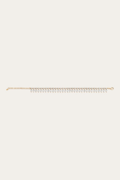 Frye Sale | Women’s Marquise Fringe Bracelet | Aurate x The Frye Company