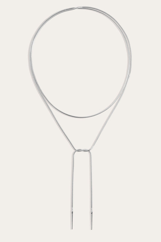 Frye Discount | Women’s Lasso Wrap Necklace | Aurate x The Frye Company