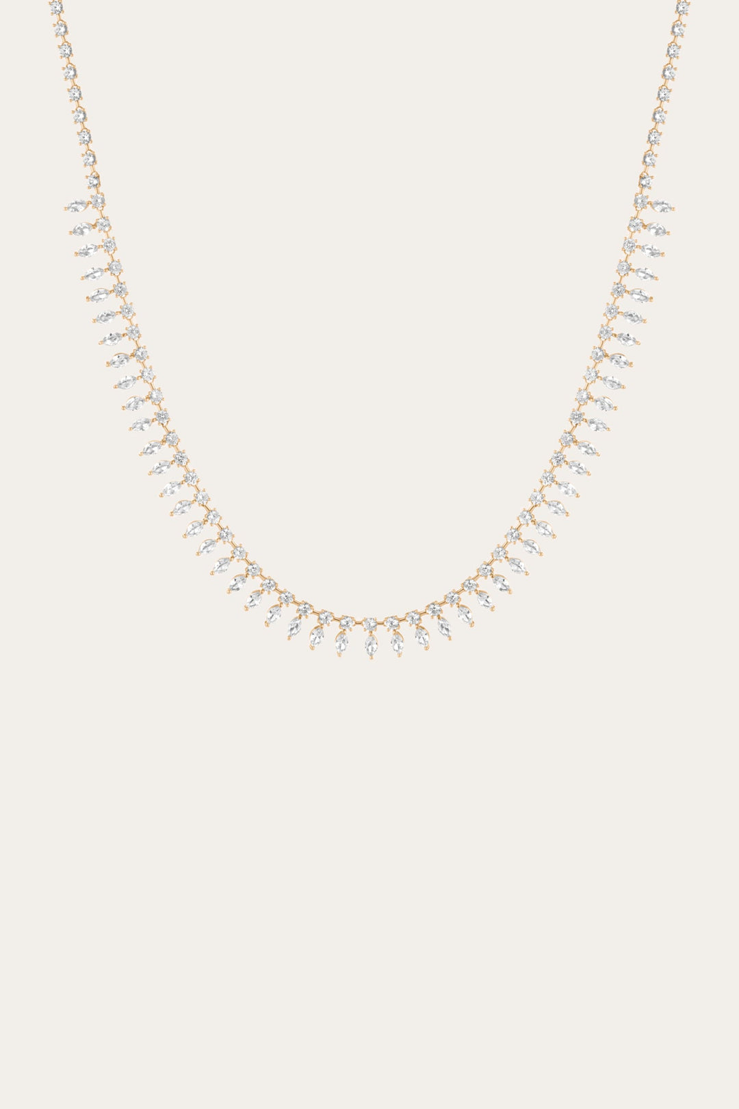 Frye Customer Favorite | Women’s Marquise Fringe Necklace | Aurate x The Frye Company