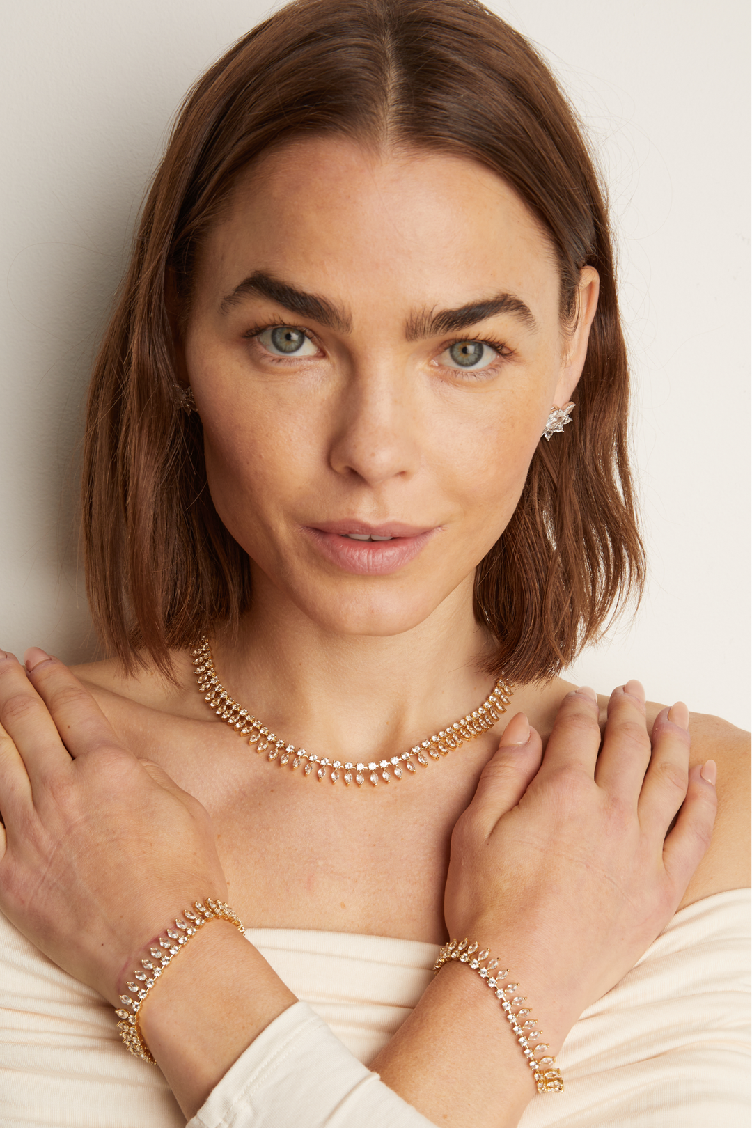 Frye Customer Favorite | Women’s Marquise Fringe Necklace | Aurate x The Frye Company