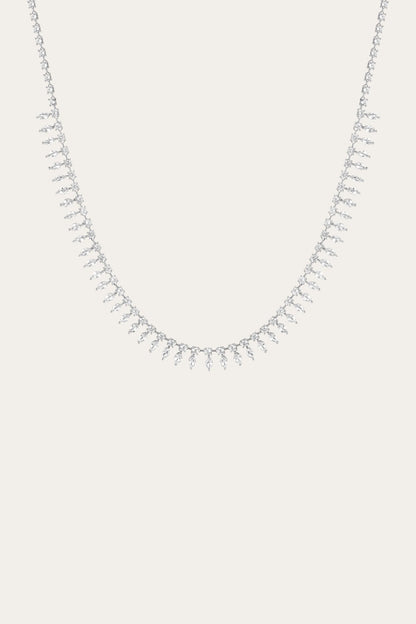 Frye Top Pick | Women’s Marquise Fringe Necklace | Aurate x The Frye Company