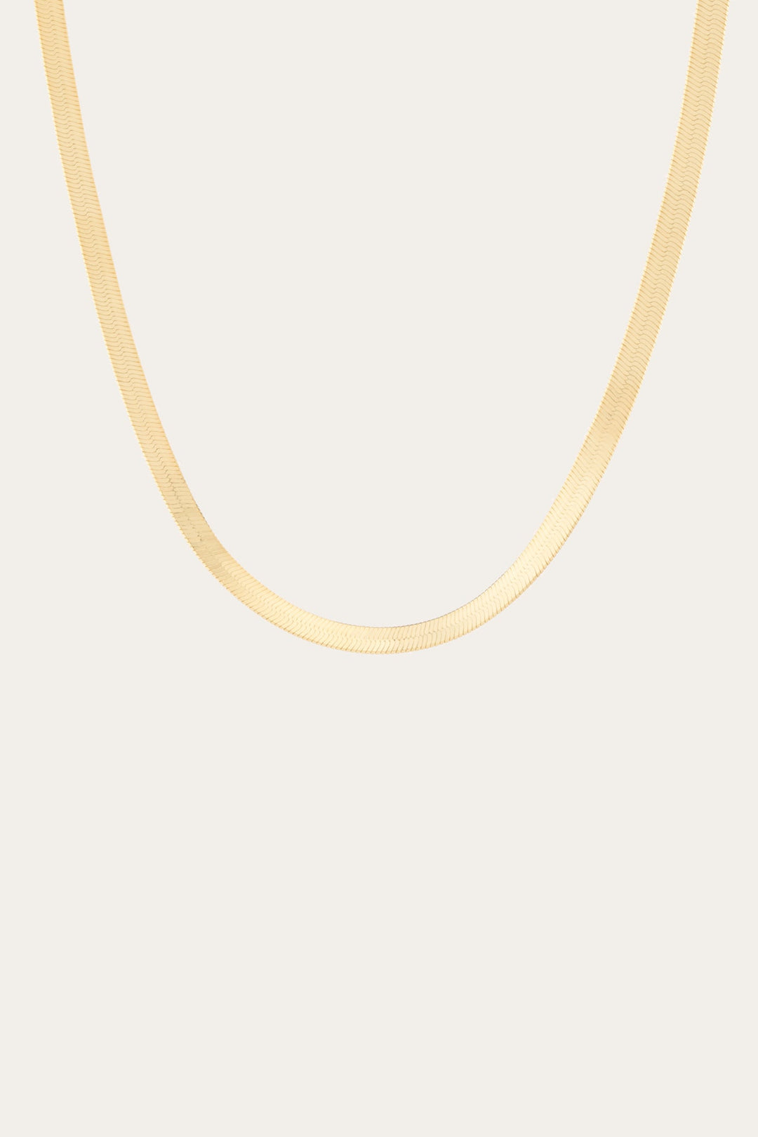 Frye Great Value | Women’s Bold Herringbone Necklace | Aurate x The Frye Company