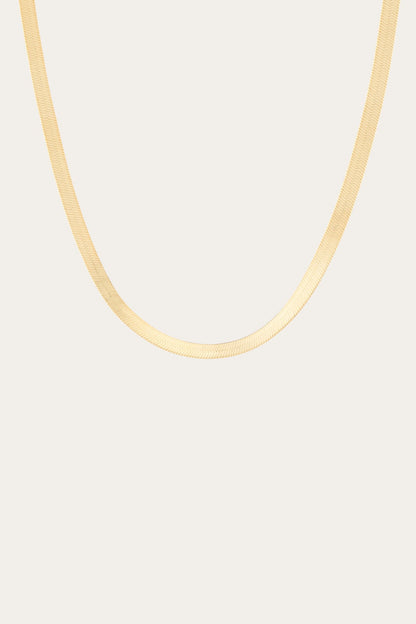 Frye Great Value | Women’s Bold Herringbone Necklace | Aurate x The Frye Company