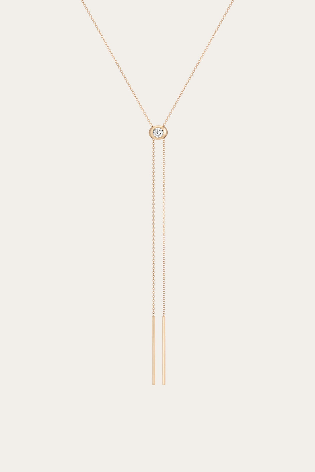 Frye Popular | Women’s Lab Grown Diamond Bolo Necklace | Aurate x The Frye Company