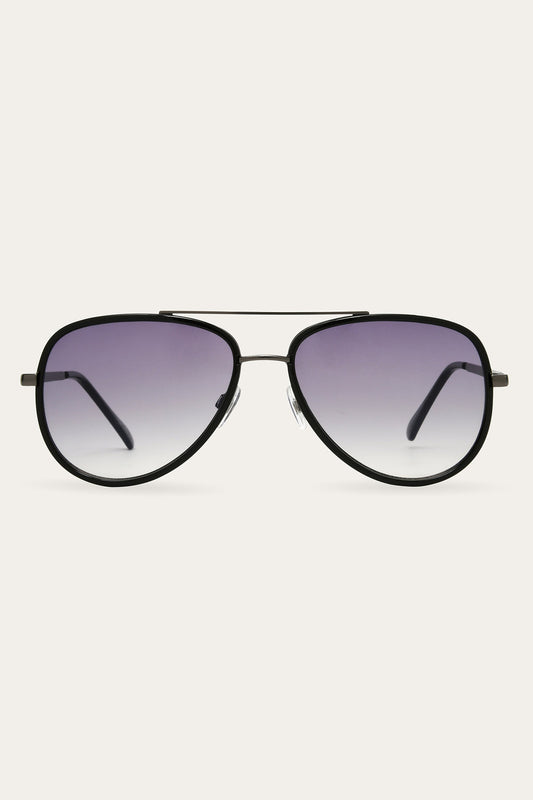 Frye New | Reagan Black Sunglasses