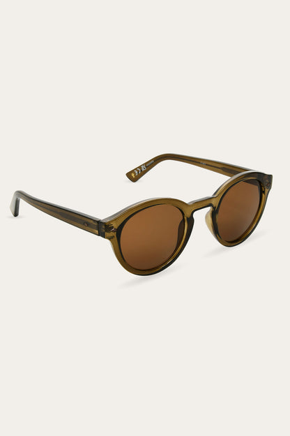 Frye Popular | Blake Crystal Green Sunglasses