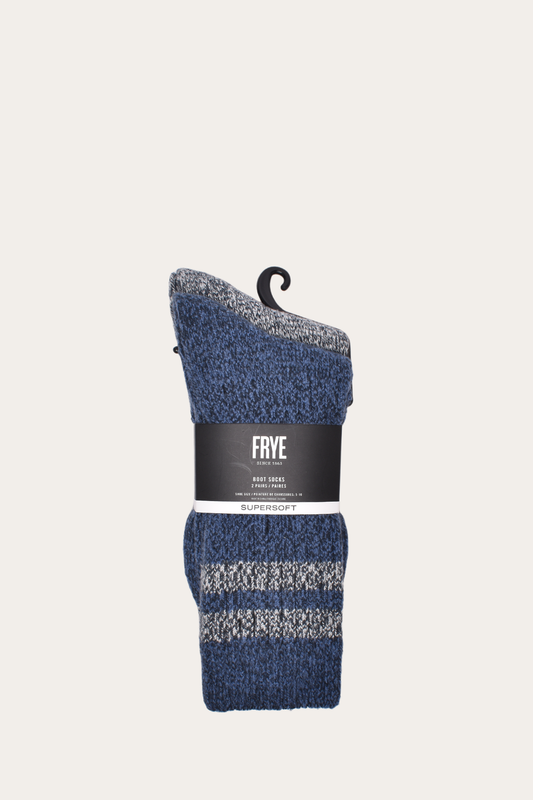 Frye Deals | Women’s Navy Super Soft Boot Socks 2 Pack