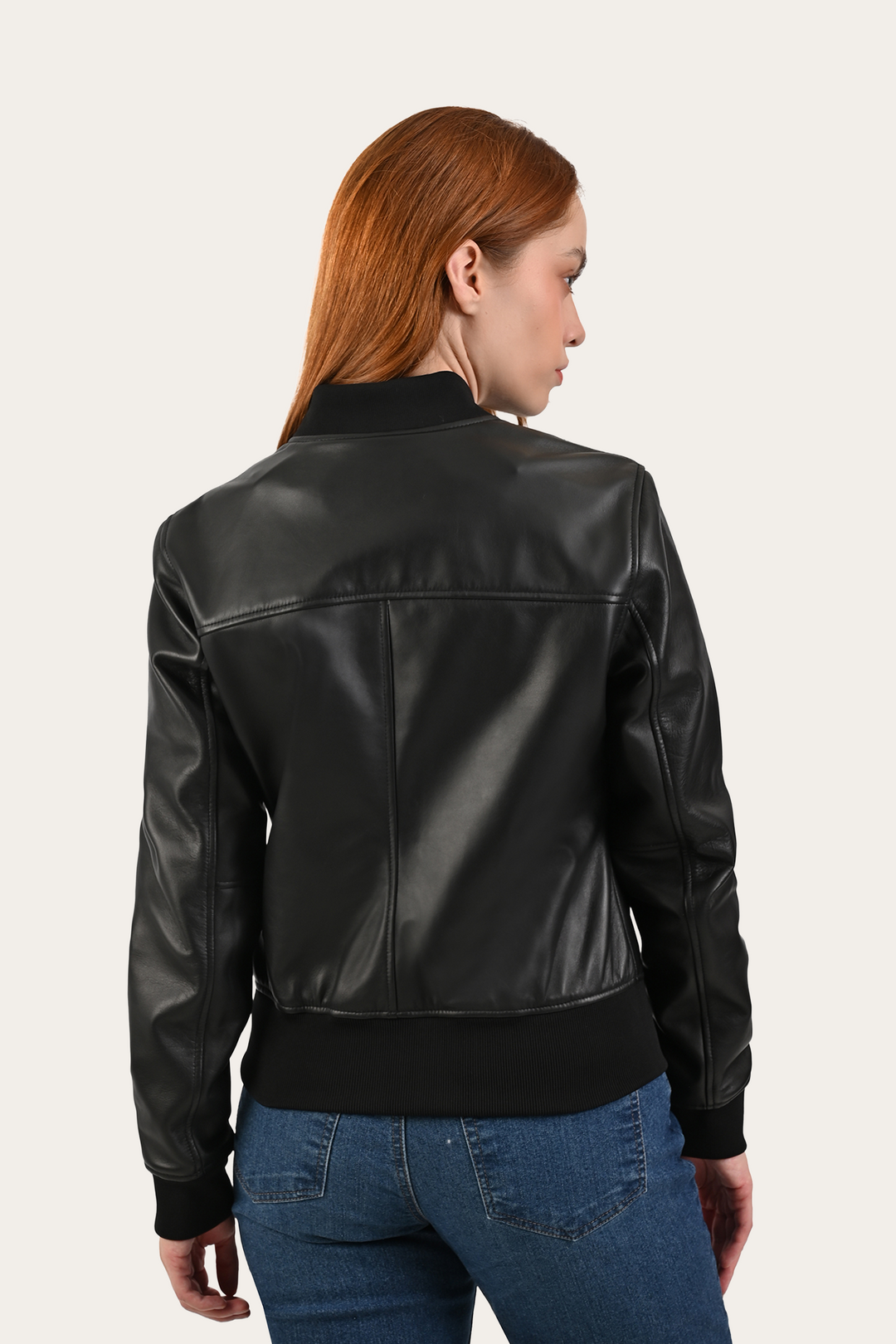 Frye Popular | Black Bolton Bomber Jacket
