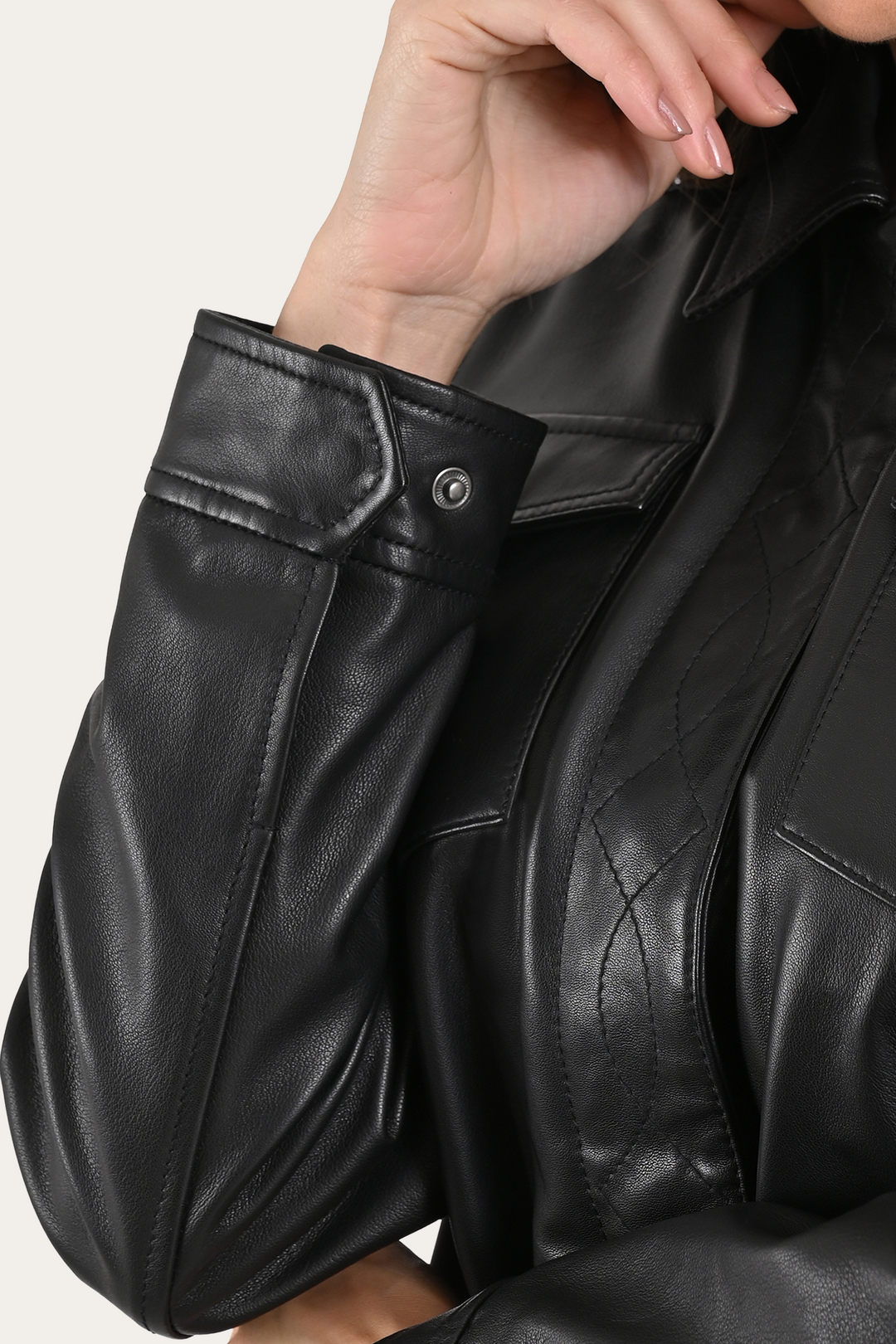 Frye Popular | Black Bailor Shirt Jacket