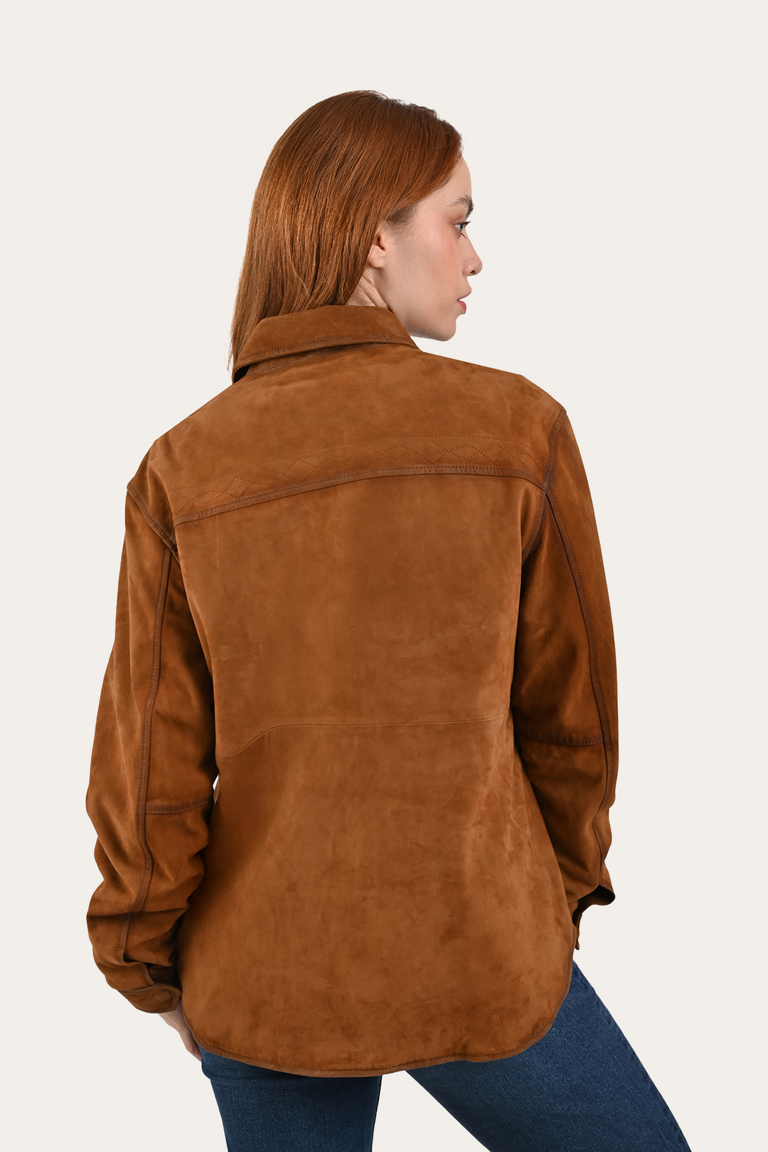 Frye Featured | Light Brown Avett Overshirt Jacket
