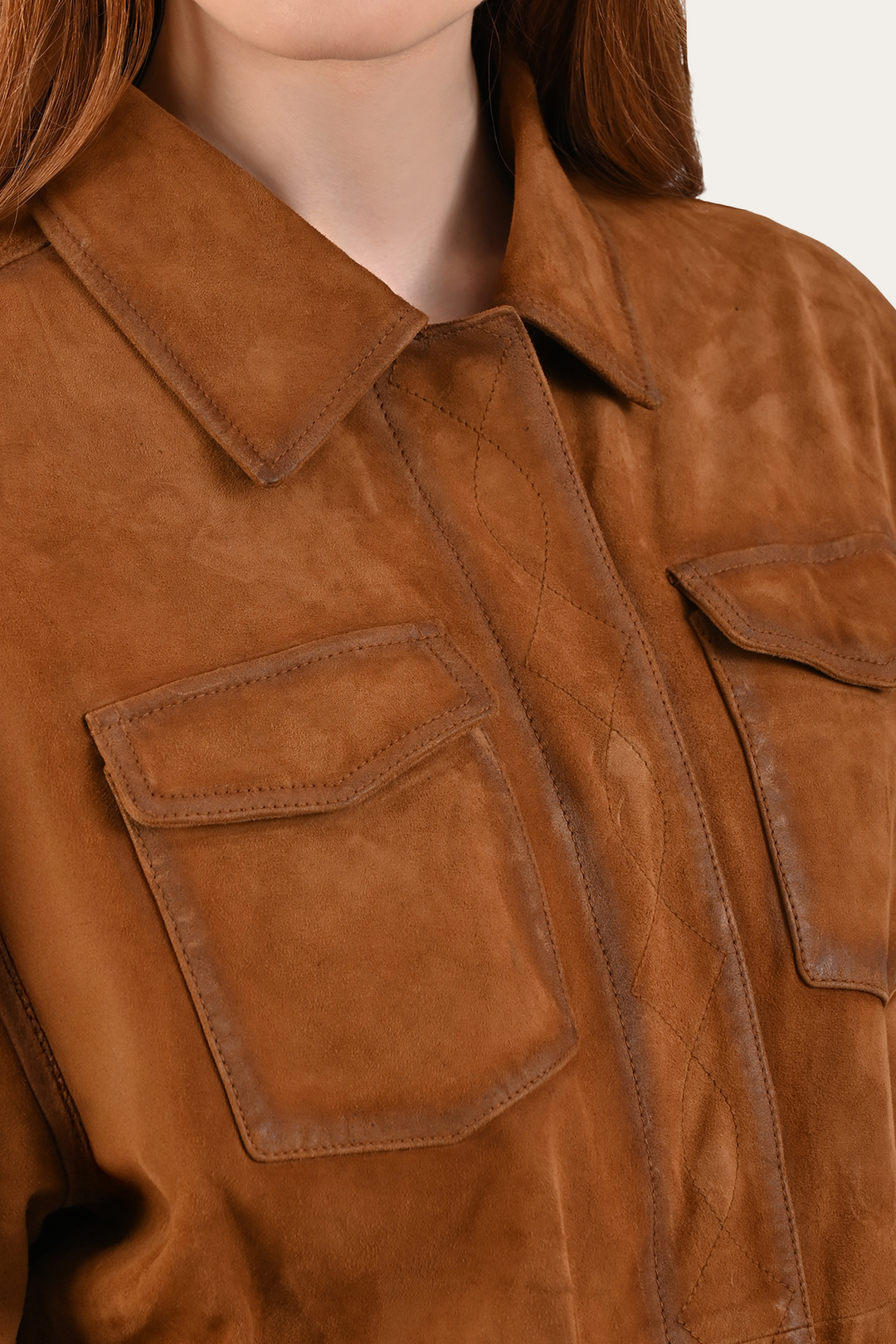 Frye Featured | Light Brown Avett Overshirt Jacket