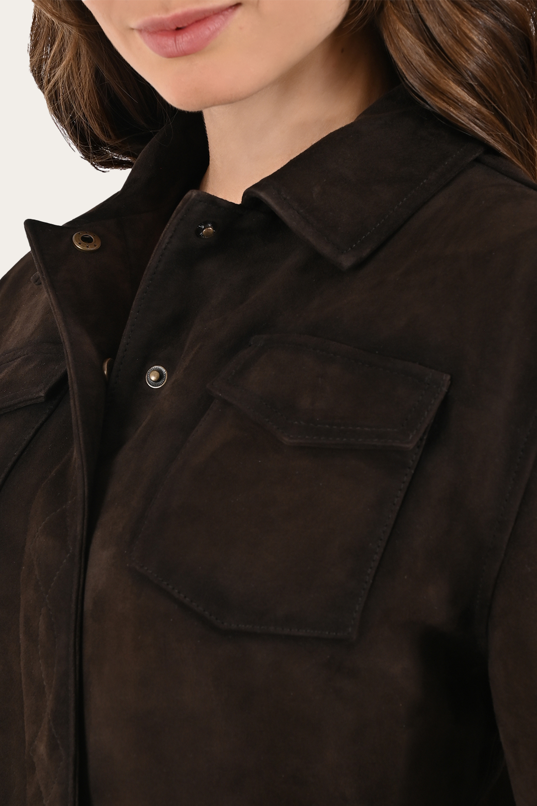 Frye Recommended | Dark Brown Avett Overshirt Jacket