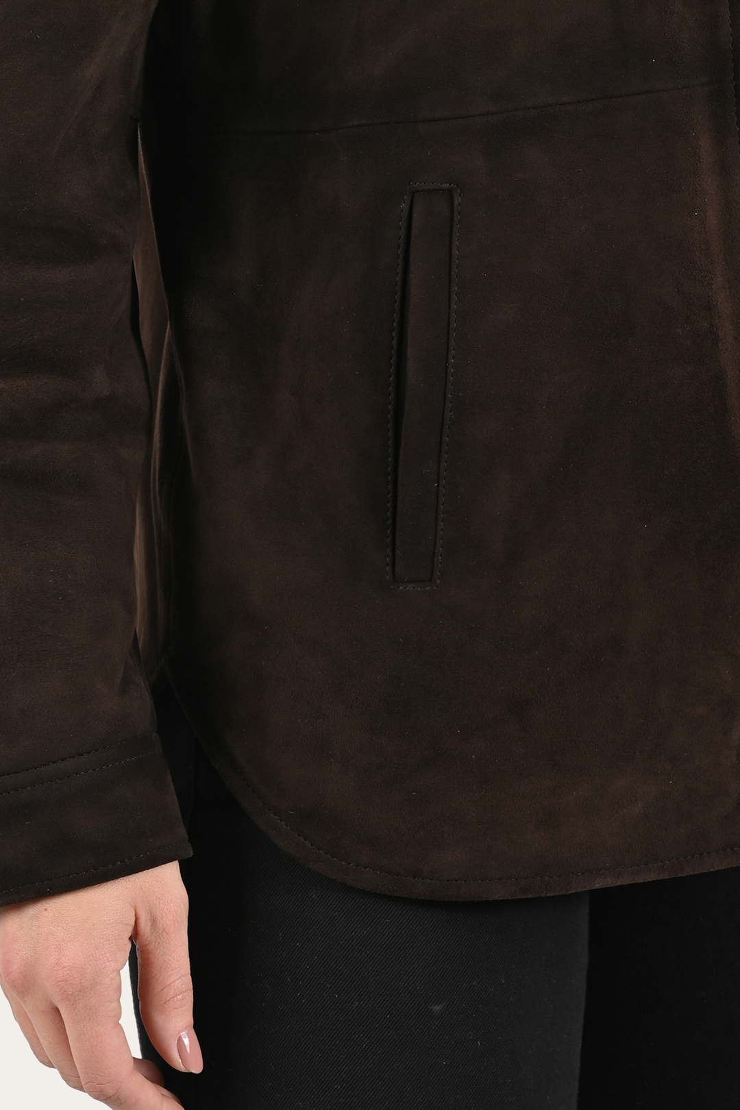 Frye Recommended | Dark Brown Avett Overshirt Jacket