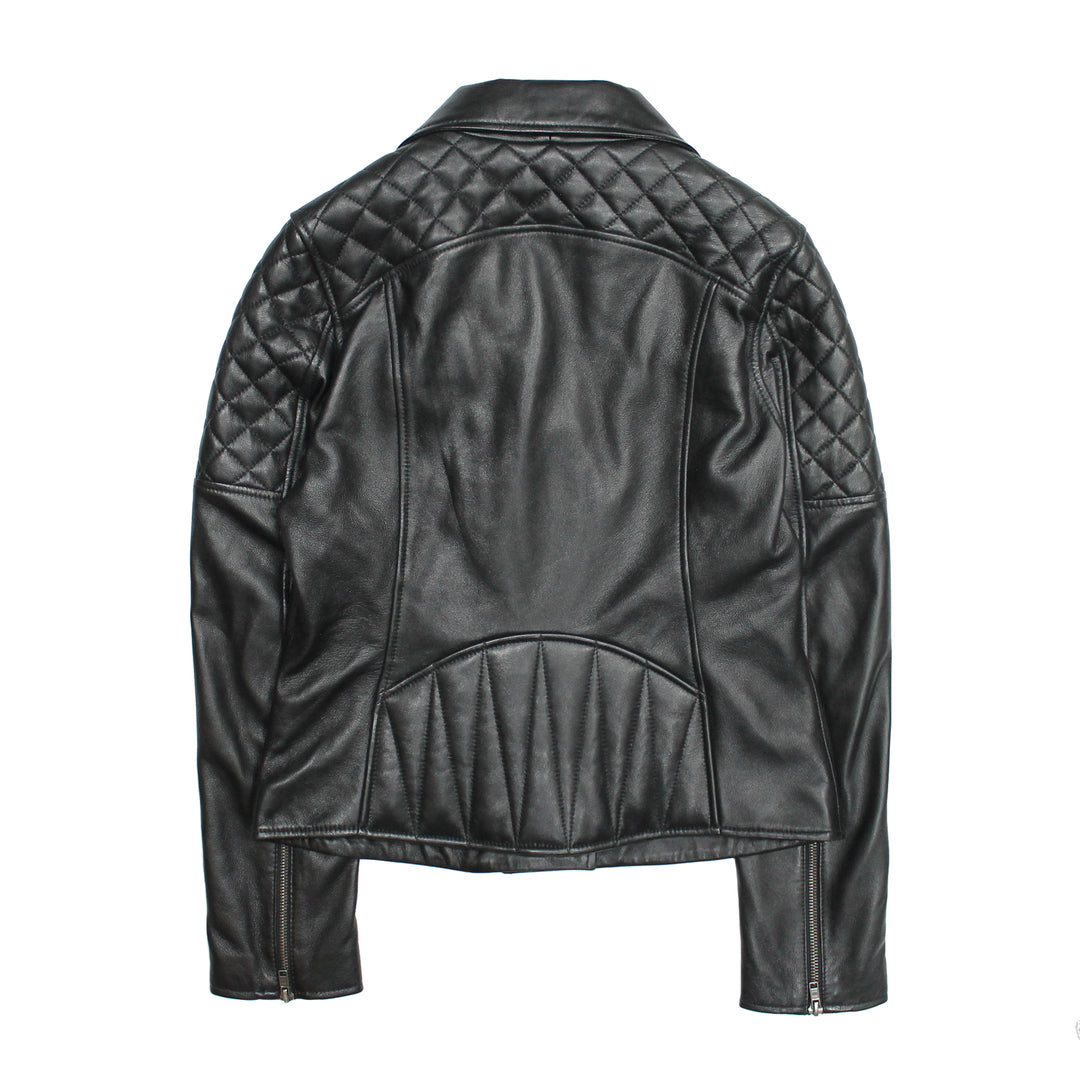 Frye Trending | Women’s Black Oklahoma Biker Leather Jacket