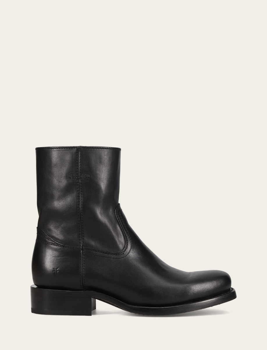Frye Classic | Men's Black Campus Inside Zip Boot