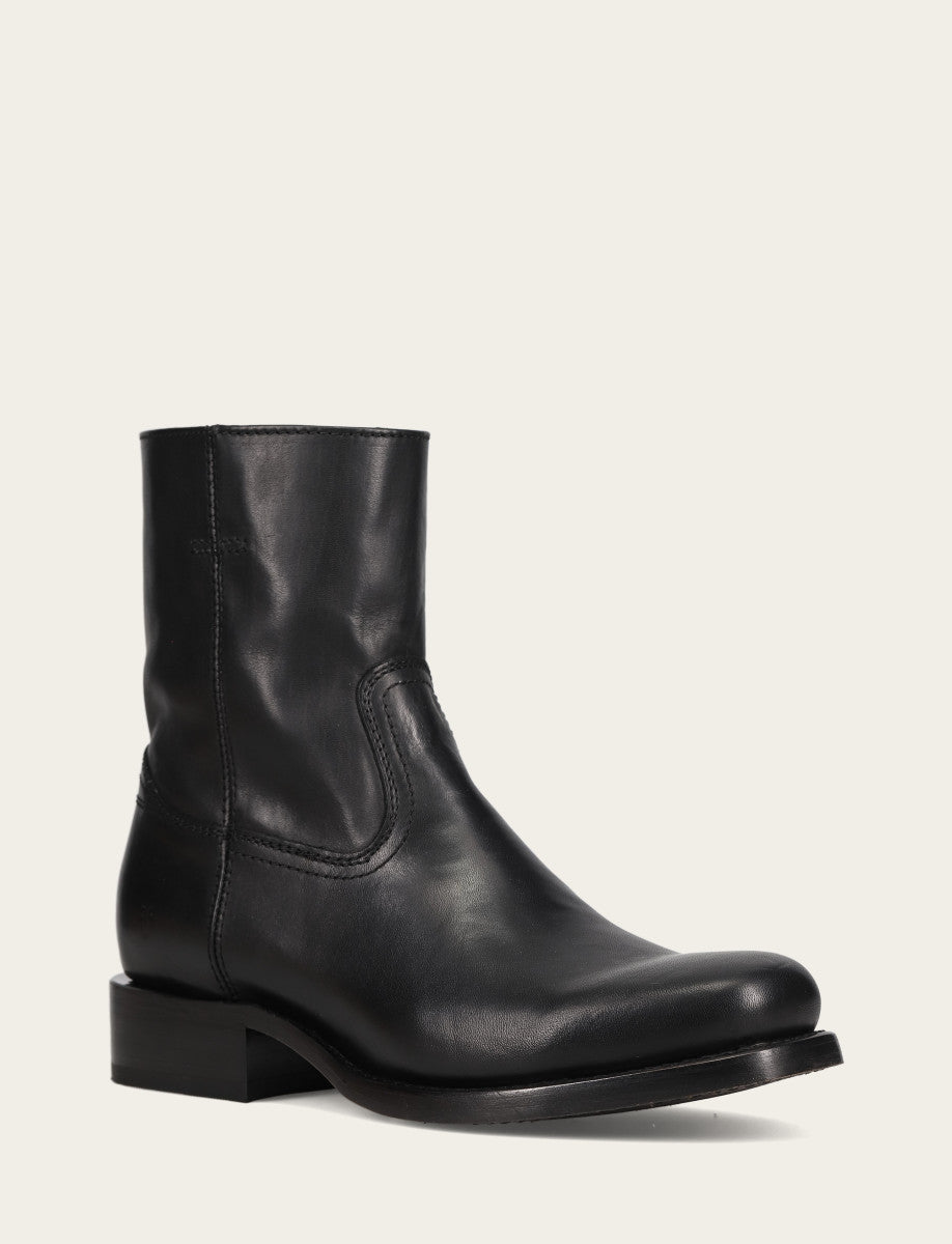 Frye Classic | Men's Black Campus Inside Zip Boot