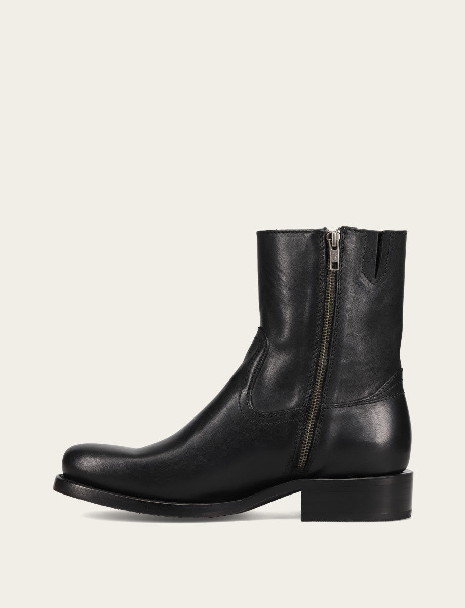 Frye Classic | Men's Black Campus Inside Zip Boot