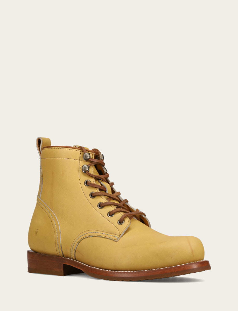Frye Customer Favorite | Men's Banana Hudson Workboot Plain Toe Boot