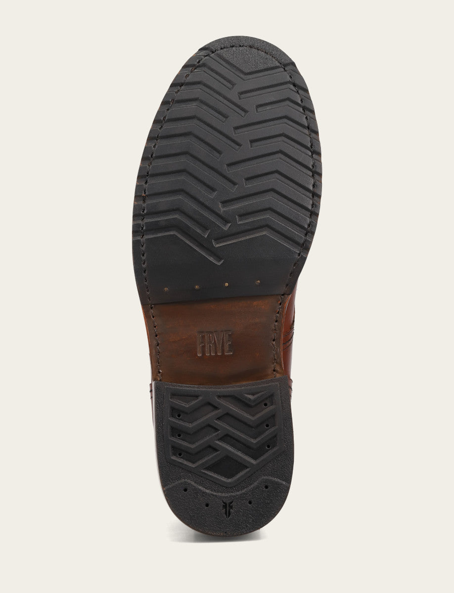 Frye Featured | Men's Whiskey Hudson Workboot Plain Toe Boot