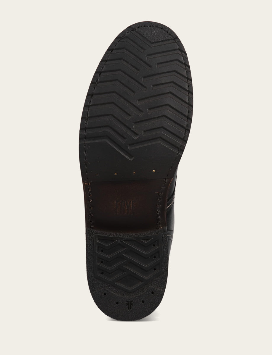 Frye Hot Sale | Men's Black Hudson Workboot Plain Toe