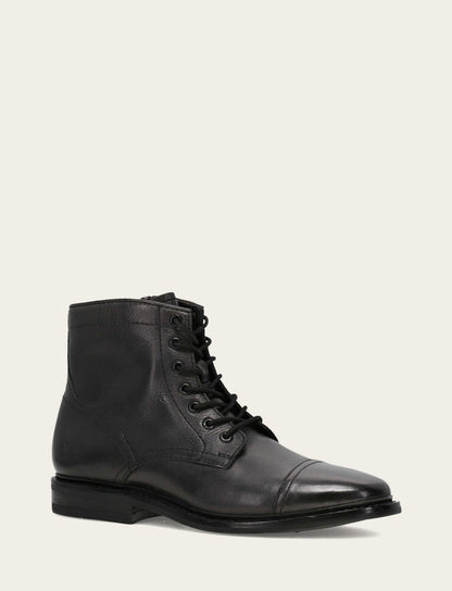 Frye Customer Favorite | Men's Black Paul Mid Lace Boot