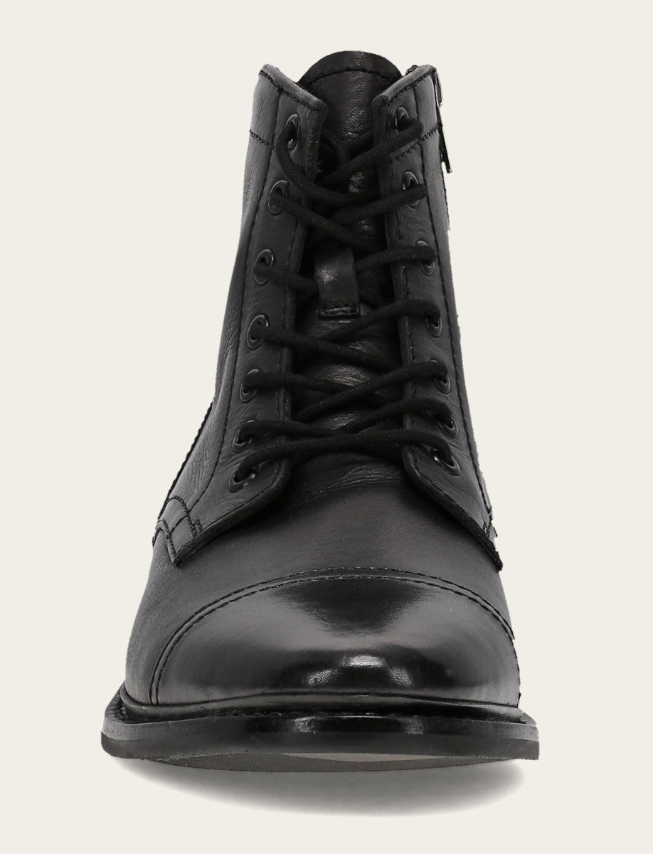 Frye Customer Favorite | Men's Black Paul Mid Lace Boot