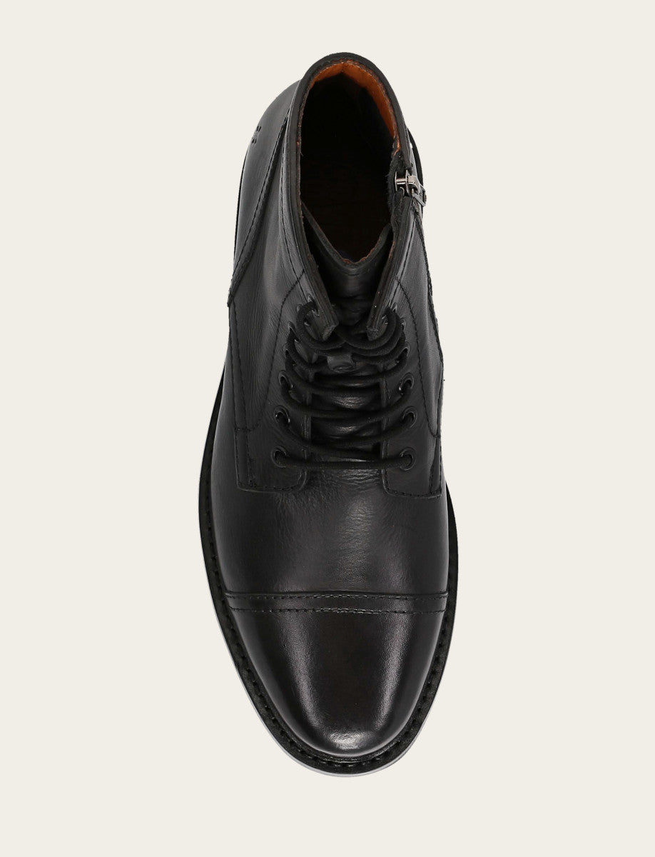 Frye Customer Favorite | Men's Black Paul Mid Lace Boot