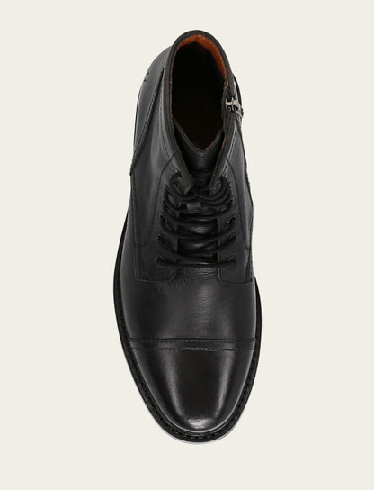 Frye Customer Favorite | Men's Black Paul Mid Lace Boot
