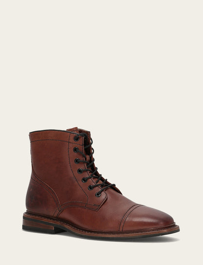 Frye Essential | Men's Brown Paul Mid Lace Boot